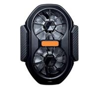 Mllepjdh Game Enhancing Cellphone Heat Sink Coolers Cellphone Cooling Fan with Two Speed Gear Adjustment for Live Streaming Vlog