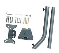 Mllepjdh Gen3 Extended Arm Communication Bracket Outdoor Installation Pack Built From Strong Steel for Lasting Stability Ceiling Mount