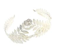 Mllepjdh Greek Witch Party Charm Hair Hoop Halloween Greek Role Play Costume Prom Party Live Show Hat Gold Cap for Bride