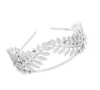 Mllepjdh Greek Witch Party Charm Hair Hoop Halloween Greek Role Play Costume Prom Party Live Show Hat Gold Cap for Bride