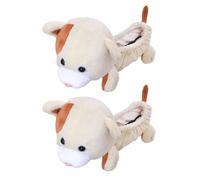 [Mllepjdh] Ice Skate Slice Covers 1 Pair Cover Skate Guard Soaker Slice Protector for Youth Adult Rust Protection Skates, kitten, L~XL A