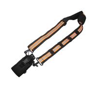 Mllepjdh Industrial Heavy Duty Firefighters Gear Bag with Reflective Strips Harness and Multiple Pocket Design for on Site Reflective Radio Harness Pack