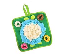 Mllepjdh Interactive Snuffle Mat Rick Mat Mental Stimulation and Slow Feeding Training Pad for Pets and Puppies