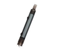 Mllepjdh Keycap Puller for Mechanical Keyboard Key Cap Switch Repairing Remover Supplies Tools Support Hot Swap Portable 2 in 1 Keycap Removal Tool Aluminum Alloy Keycap Puller, Blue