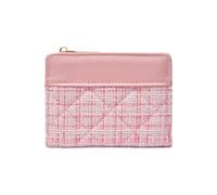 [Mllepjdh] Large Capacity Bifold Wallet Women's PU Leather Wallet with Credit Card Holder Compact Lightweight Bifold Clutch Wallet, Oh!