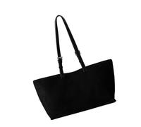 Mllepjdh Large Capacity Fabric Shoulder Bag Waterproof Office Staff Professional Laptop, Black