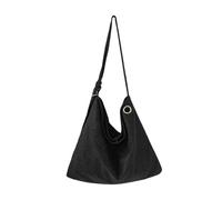 [Mllepjdh] Leopard print crossbody bag, large main compartment, tear resistant fabric, perfect for commuters, travelers, busy moms, large capacity work bag, Black