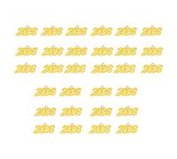 [Mllepjdh] Memorable 2026 Alloy Year Necklace Pendant Durable Design Anniversary Birthday Comfortable Jewelry Accessories Student Pendant, フリーサイズ