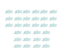 [Mllepjdh] Memorable 2026 Alloy Year Necklace Pendant Durable Design Anniversary Birthday Comfortable Jewelry Accessories Student Pendant, フリーサイズ