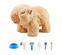 Mllepjdh Motorized Electric Pet Toy With Simulation Sound And Responsive Touch Feature Pretend Play Plush Animal For Children Soft Plush Electric Animal