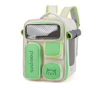Mllepjdh Pet Backpack Carrier Breathable Pet Backpack for Small Cats and Dogs Pet Bag for Travel Camping Biking Pet Carrier