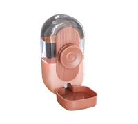 Mllepjdh Pet Feeder 27oz Water 29oz Dispenser Automatic for Dogs Cats Re-Fill Self-Feeding for Small Pets Cats Feeders Water Dispenser Automatic Fountains for Indoor Cats Pet, PK1