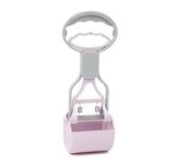 Mllepjdh Pet Scooper Holder Dog Pooper Scooper for Yard Long Handle Poop Scooper Dog Poop Pick Up Pooper Scooper Long Handle Dog Pooper Scooper, Taro Purple-small