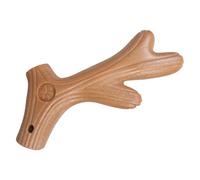 Mllepjdh Pine Wood Antler Bone Shaped Dog Chew Toy Large Chew Stick for Aggressive Chewing Natural Dental Health Pet Gift