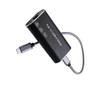 Mllepjdh Power Supply Ethernet To Type C Adapter For USB C Device USB C Converters For Home Office Use CompactlyDesign