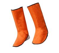 Mllepjdh Professional Welding Foot Cover Welding Spats Shoe Protector Welder Tool Gear for Industrial Work, Oh!, L~XL A