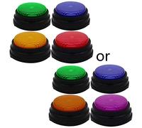 Mllepjdh Recordable Dog Buttons For Communication Order Speech For Treat Water Go Out Talking & Speaking Button Recordable For Dog
