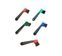 Mllepjdh Reliability Hoofs Brush and Hook Tool Ensuring Clean Healths Hooves Stable Construction for Various Equestrians Horse Care Steel Brush
