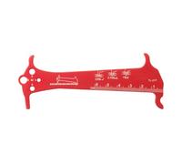 Mllepjdh Road Bike Chain Tool Measure Ruler Bicycles Chain Wear Indicators Checker Bicycles Chain Gauge Measurement Ruler