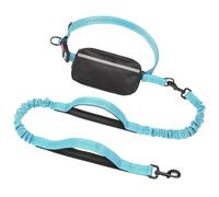 Mllepjdh shock absorbers adjust the reflective dog leash and use removable pockets for walking large dogs