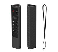 Mllepjdh Silicone Protective Controller Sleeves Cases for Shield Remote Control Cases Skin-Friendly Cover Pouch Remote Bag, Black