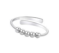 [Mllepjdh] Simple Dating Adjustable Open Rotating Beads Jewelry Party Daily Wear Adjustable