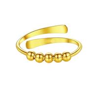 [Mllepjdh] Simple Dating Adjustable Open Rotating Beads Jewelry Party Daily Wear Adjustable