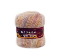 Mllepjdh Soft Mohair Cashmere Knitting Wool Yarn Shawl Scarf Crochet Thread Supplies Knitting Yarns Double Knitting 100g