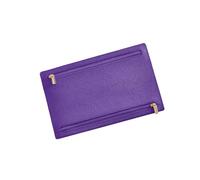 Mllepjdh Soft PU Leather Travel Wallet Zippered Document Organizers with Passports Slot Credit Card Pockets Compact Design for Business Trip Travel Accessory for Business Trip