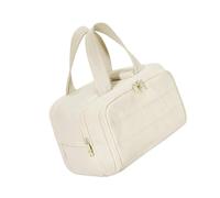 Mllepjdh Spacious Toiletry Bag with Expandable Design Travel Cosmetic Organiser Case for Business Trip and Vacation Essential Makeup Bag, BG, Large Capacity Travel Style