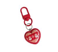 Mllepjdh Stylish Acrylic Animal Keyring Elegant Pastel Colors Versatile Bag Charm For Women Friendship Present User Friendly Resin Keychain