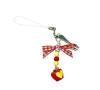Mllepjdh Stylish Fruit Phone Charm Bowknot Pendant Animal Bag Camera Suitable For Phone Keychain Camera Accessory