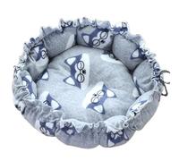 Mllepjdh Sweet Bed Warm Pet Mat Cute Kitten Lounger Cushions House Tent Very Soft Small Dog Mat Bag Washable Cats Beds Dog House Outside Dog House Indoor