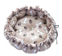 Mllepjdh Sweet Bed Warm Pet Mat Cute Kitten Lounger Cushions House Tent Very Soft Small Dog Mat Bag Washable Cats Beds Dog House Outside Dog House Indoor