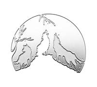 Mllepjdh Three Stylish Modern Metal Cutting Dies for Card Making & Scrapbooking