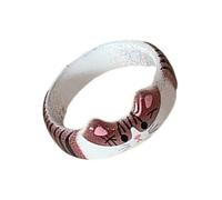 [Mllepjdh] Trendy Drop Glaze Cat Ring Cartoon Animal Theme Finger Band Jewelry Unique Accessories Cat Jewelry for Daily Wear or Party