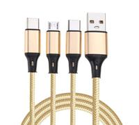 Mllepjdh USB Multi Charging Cable 3 In1 Multiple Phone Charger Cord USB C Multi Cable with Type C MicroUSB for Phones Tablets USB C Splitter Charging