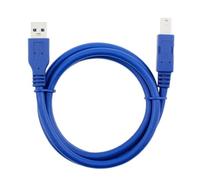 Mllepjdh USB3.0 Fast Speed Printer Cable With Resistant Plugs Long For Computer Printers Hard Disk Connection Cord