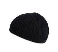 Mllepjdh Versatile Kufi Prayer Caps for Men Soft Knitted Acrylic Muslims Headgear Headwear Islamics Prayer Hat Hats for Men Muslims Women Hat Black