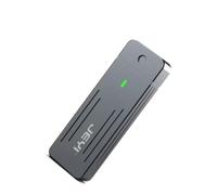 Mllepjdh Versatile M.2 NVMe SSD Enclosure Expand Your Storage Capacity Small Size Enclosure Fast USB3.2 Enclosures Plug and Use JMS583A3 Enclosure