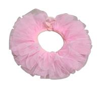 [Mllepjdh] Victorian Ruffles Mesh Removable Collar Shawl Children Girls Retro 3 Layers Tulle Neck Rough Cosplay Choker Halloween Neck Accessories