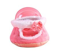 Mllepjdh Warm Bird Nest Winter House Resting Cage Hanging Hammock Cage Accessories for Gerbil Small Sugar-Glider Warm Nest Cotton Nest