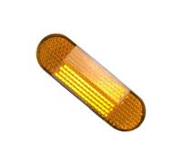 Mllepjdh Weatherproofed Cats Eye Reflective Sticker Motorcycle Front Fork Leg Reflectors For Bike Scooters Wheel Commuters Bike Reflective Gear