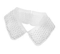 [Mllepjdh] Women Sequin Beaded Lapel Collar Detachable Blouse Fake Half Shirt Decoration Necklace Choker Neckwear Decoration For Event