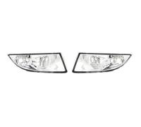 Mllhiin Car Front Bumper Fog Light Front Fog Lamp Driving Lights Without Bulbs 5J0941701B 5J0941702B For Fabia 2011 2012 2013 2014 2015(Left and Right)