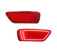 Mllhiin Rear Brake Light Lamp For Grand For Cherokee 2012-2021 For Compass 2011-2017 For Journey Rear Bumper Reflectors Tail Brake Lights Fog(Red Lens)