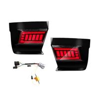 Mllhiin Rear Brake Light Lamp For Land For Cruiser 250 For Prado LC250 2024 2025 LED Rear Bumper Reflector Lights Brake Dynamic Turn Signal Lamps(Red Shell C)