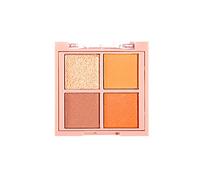 Mllkcao Eyeshadow Palette Four-Color Smooth Eye Sunset&Sweet Makeup Pearl Glitter Powder Matt Eyeshadow