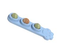 Mlllokfki Cat Wall Balls for Cats, Cat Balls That Stick to the Wall, Cat Chew Toy - Cat Ball Toys for Cats Wall, Kitten Chew Teeth Cleaning Toys