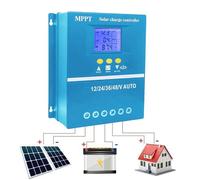 Mlllokfki Solar Panel Controller, Solar Energy Controllers, Solar Energy Controller with Adjustable Modes, Solar Panel Energy Conversion Aid for Solar, Yacht,